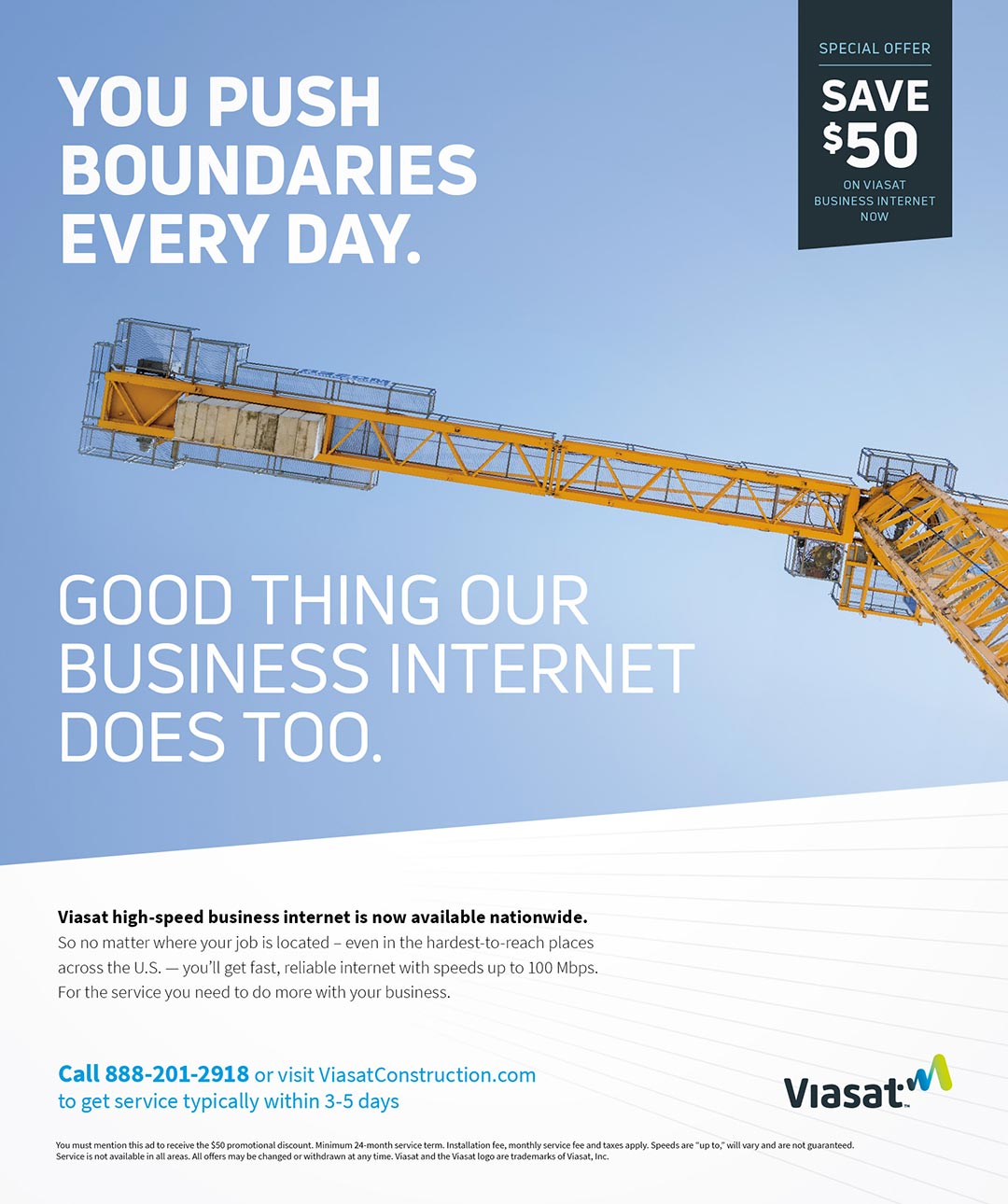 Construction Business Internet Advertisement