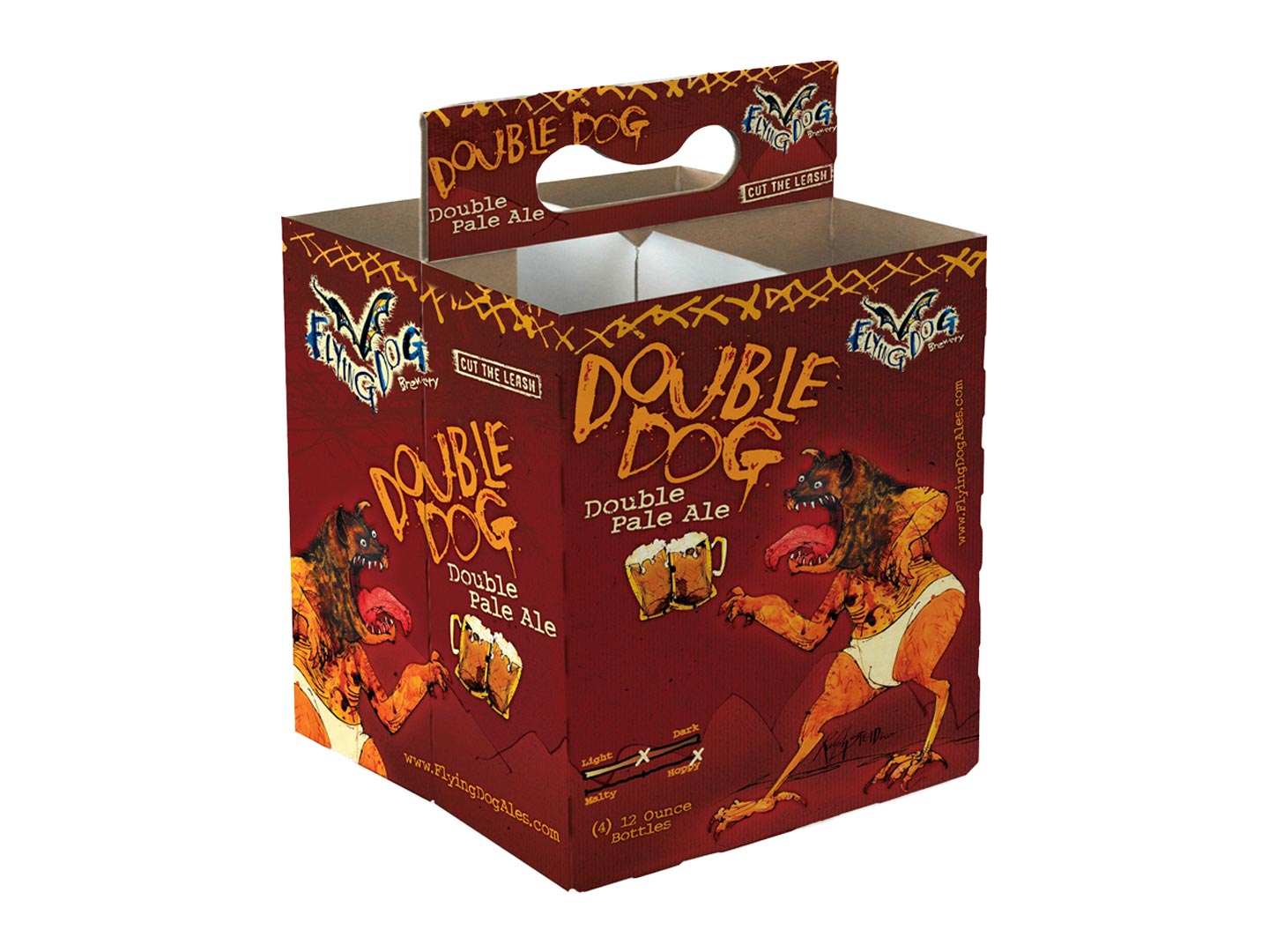 Flying Dog Brewery Packaging